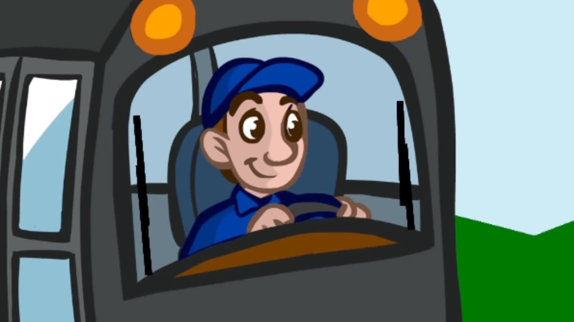 The Wheels on the Bus Song for Children | Kids Learning Videos